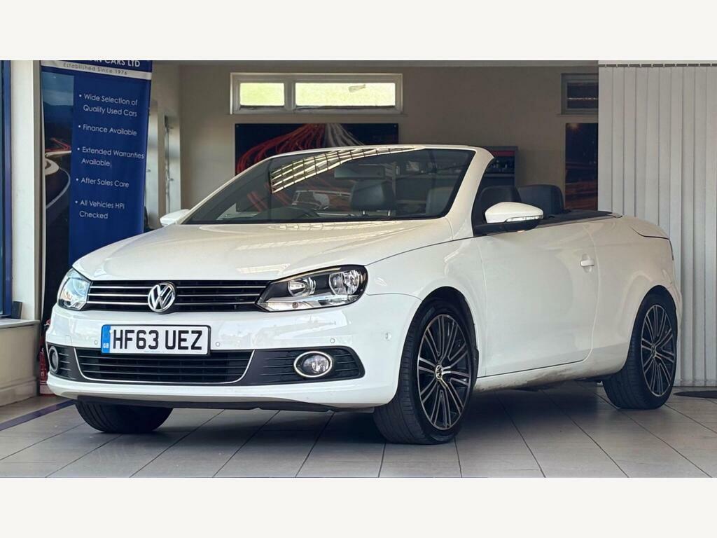 Volkswagen EOS 1.4 Tsi Sport Cabriolet Euro 5 White #3