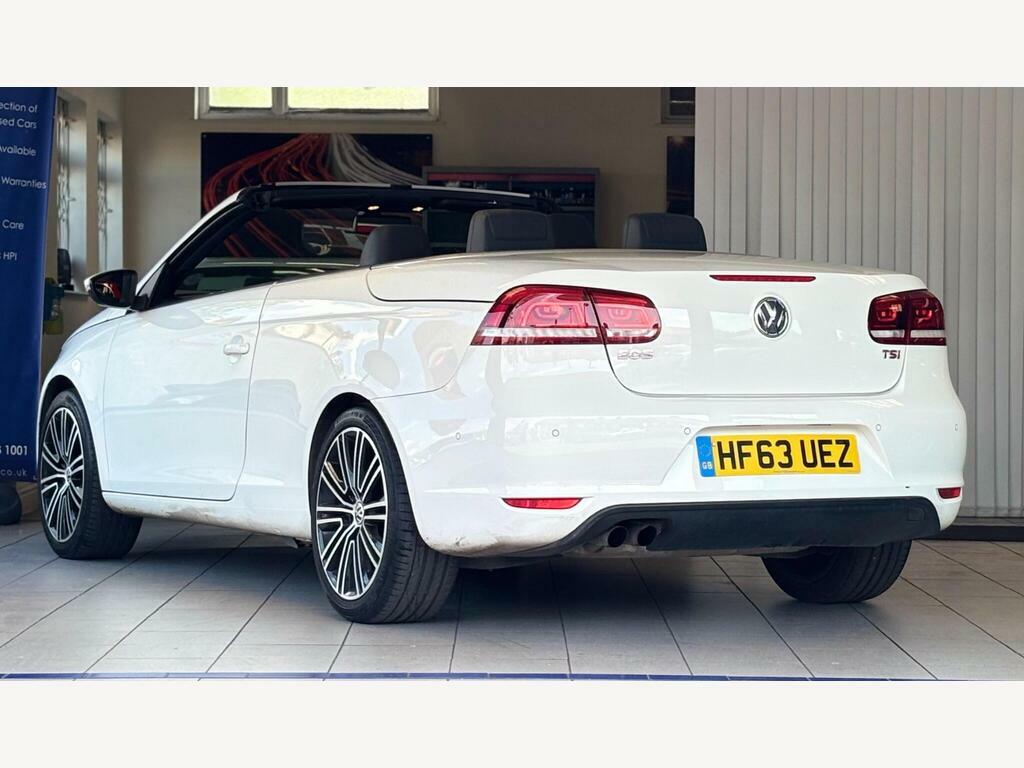 Volkswagen EOS 1.4 Tsi Sport Cabriolet Euro 5 White #4