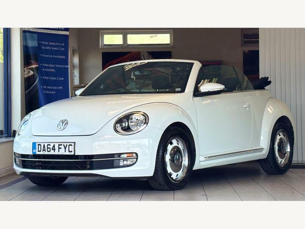 Volkswagen Beetle 1.4 Tsi Design Cabriolet Euro 5 White #3
