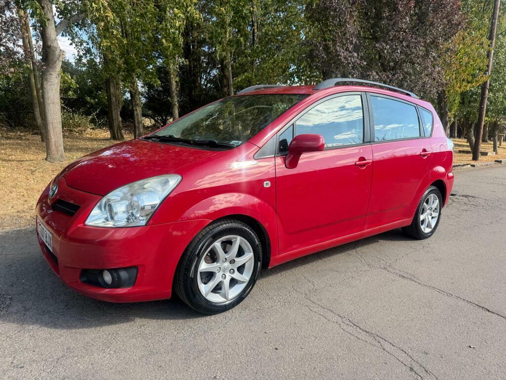 Toyota Corolla Verso 2.2 D-4d T Spirit Red #2