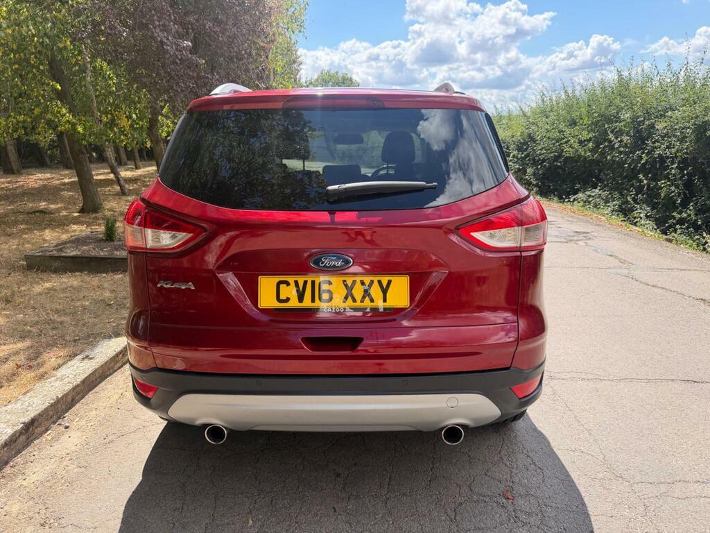 Ford Kuga 2.0 Tdci Titanium 2Wd Euro 6 S S Red #4