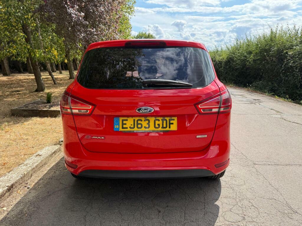 Ford B-Max 1.5 Tdci Zetec Euro 5 Red #4