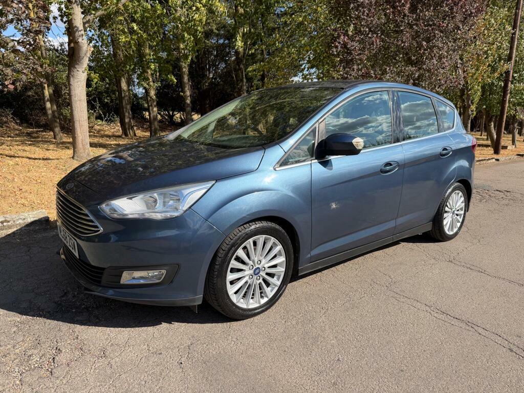 Ford C-Max 1.0T Ecoboost Gpf Titanium Euro 6 S S ML68ZSW Blue #2