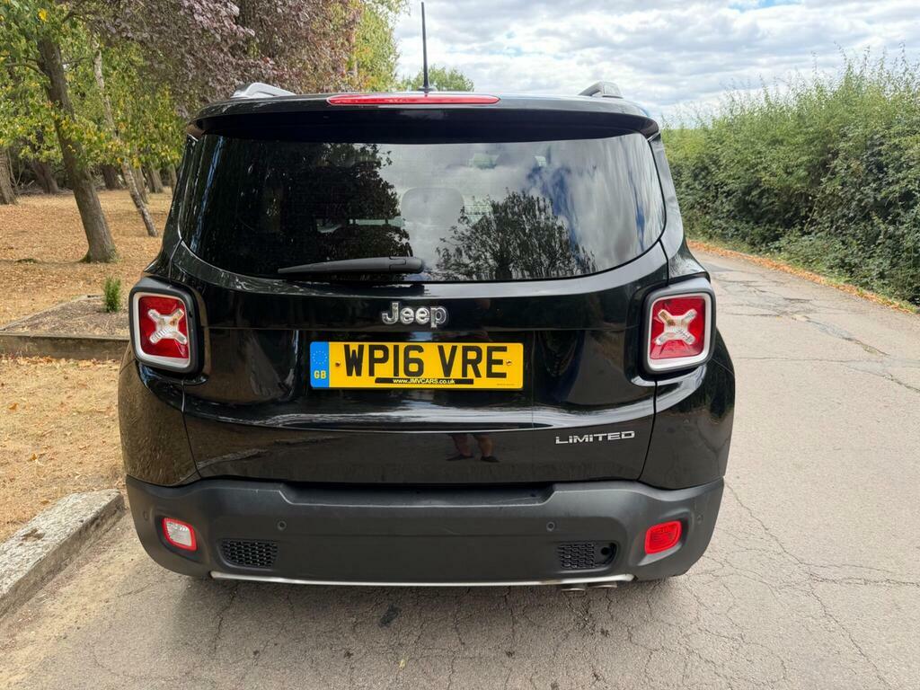 Jeep Renegade 1.6 Multijetii Limited Euro 6 S S Black #4