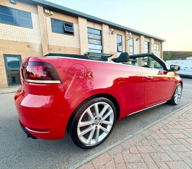 Volkswagen Golf 2.0 Tsi Gti Cabriolet Dsg Euro 5 210 P Red #2