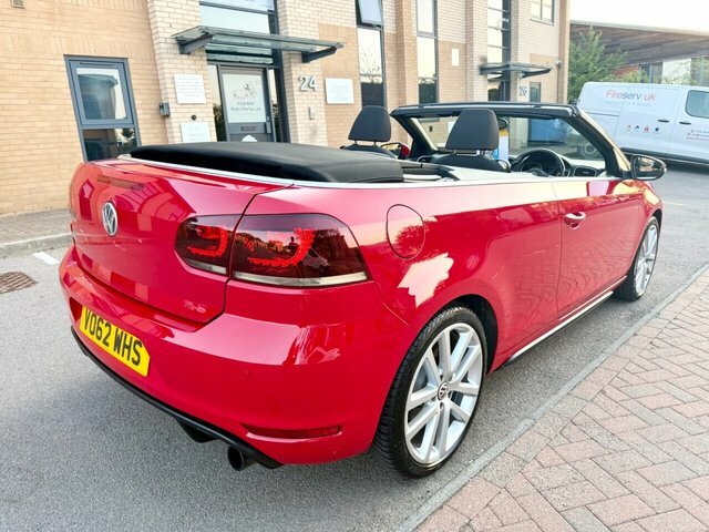 Volkswagen Golf 2.0 Tsi Gti Cabriolet Dsg Euro 5 210 P Red #6