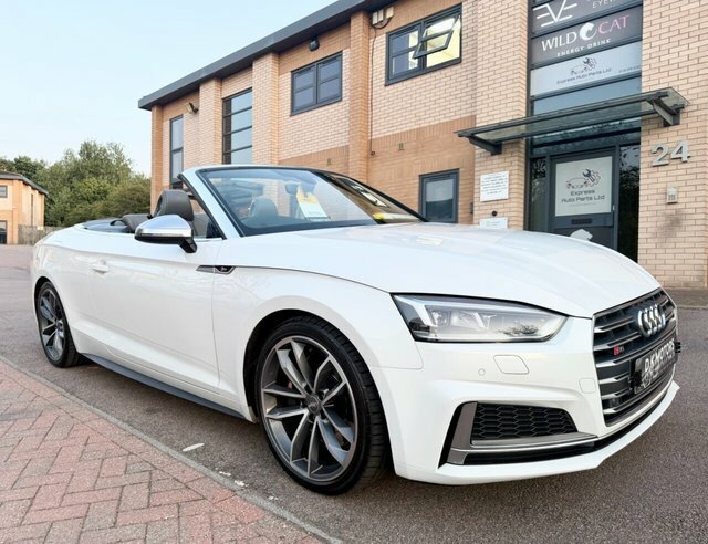 Audi S5 3.0 Tfsi V6 Cabriolet Tiptronic Quattro White #4
