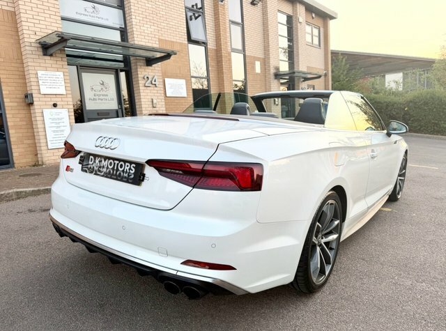 Audi S5 3.0 Tfsi V6 Cabriolet Tiptronic Quattro White #2