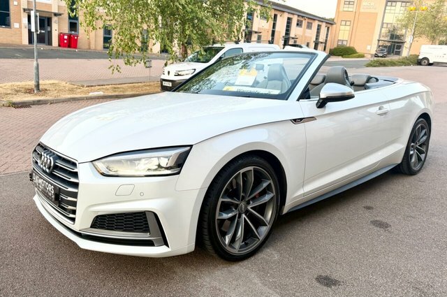 Audi S5 3.0 Tfsi V6 Cabriolet Tiptronic Quattro White #6