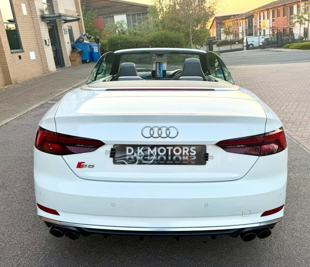 Audi S5 3.0 Tfsi V6 Cabriolet Tiptronic Quattro White #5