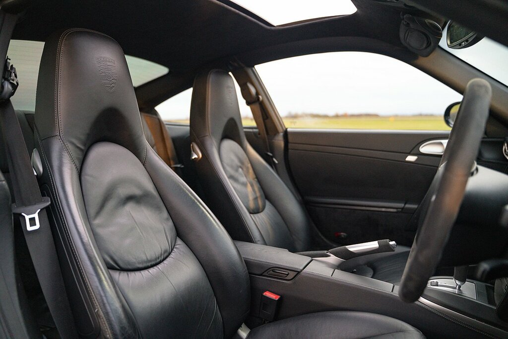 Porsche 911 997 Turbo Black #4