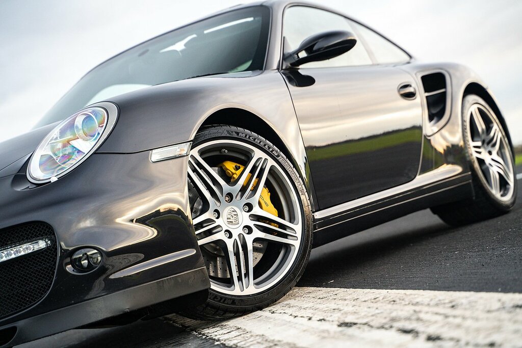 Porsche 911 997 Turbo Black #5