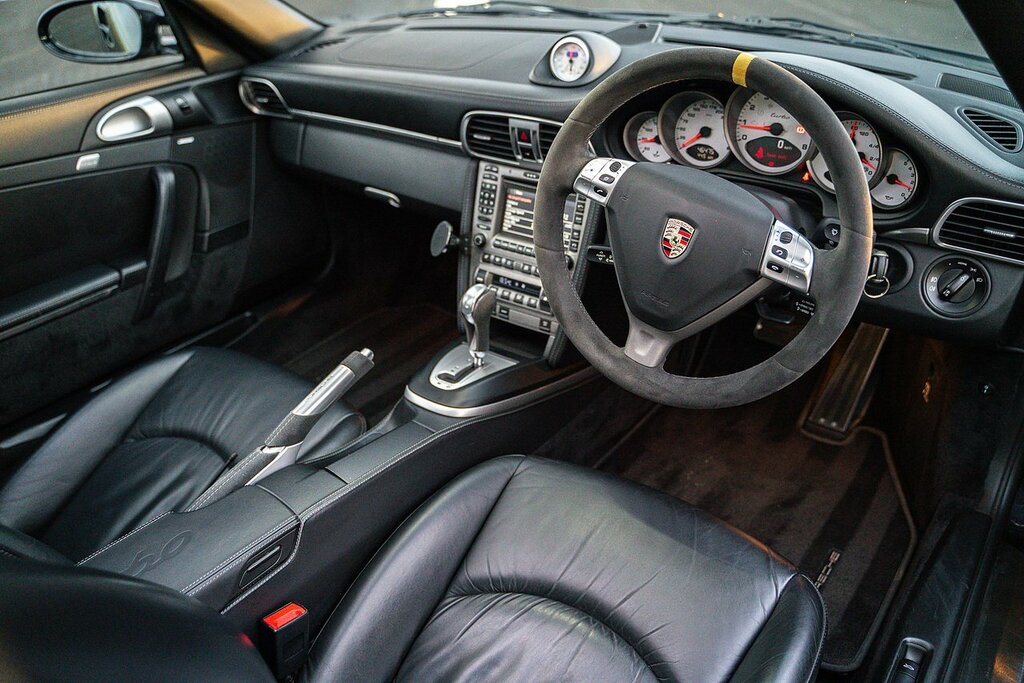 Porsche 911 997 Turbo Black #3