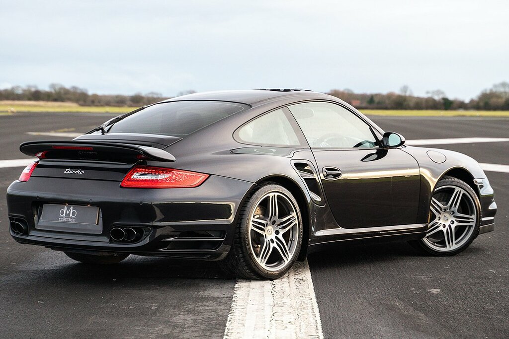 Porsche 911 997 Turbo Black #2