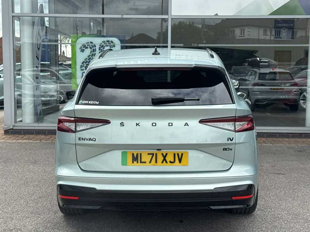 Skoda ENYAQ 195Kw 80X Sportline 82Kwh 4X4 Silver #6