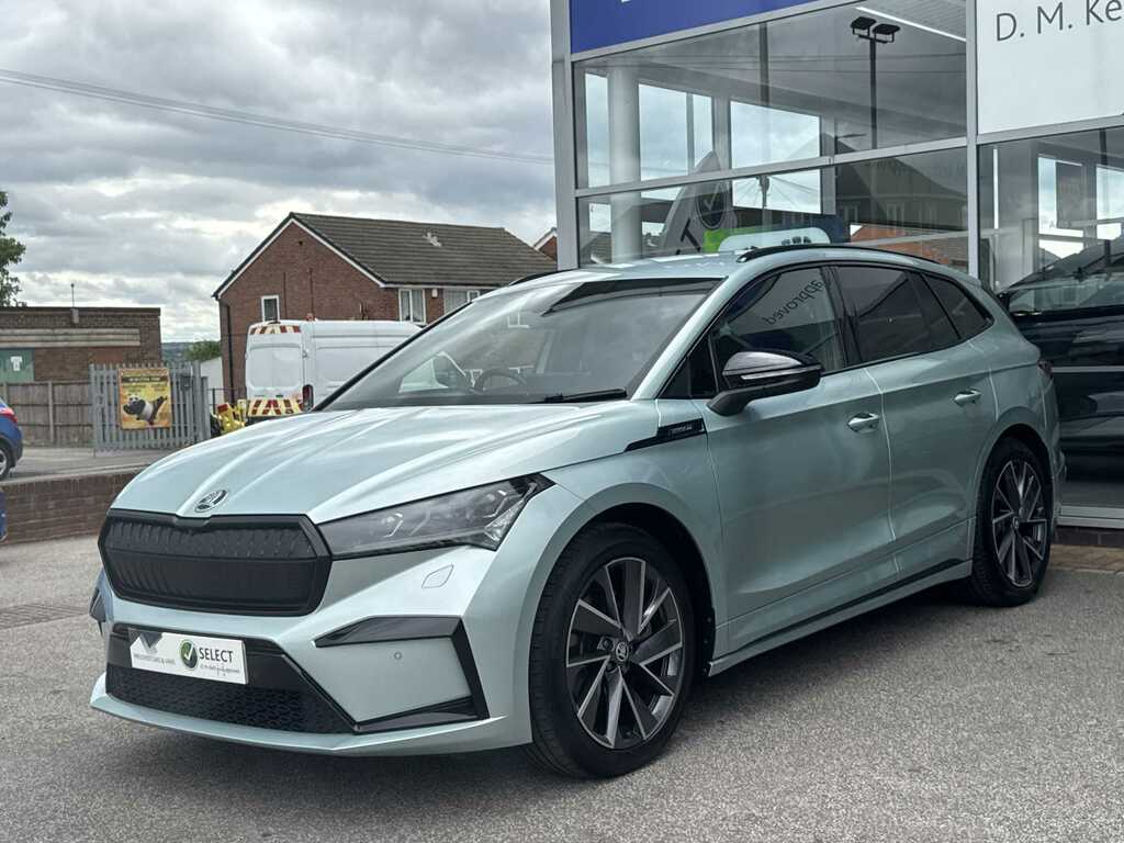 Skoda ENYAQ 195Kw 80X Sportline 82Kwh 4X4 Silver #3