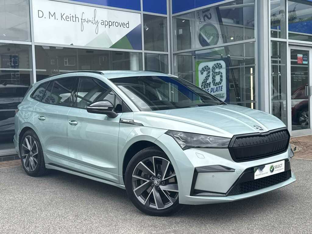 Skoda ENYAQ 195Kw 80X Sportline 82Kwh 4X4 Silver