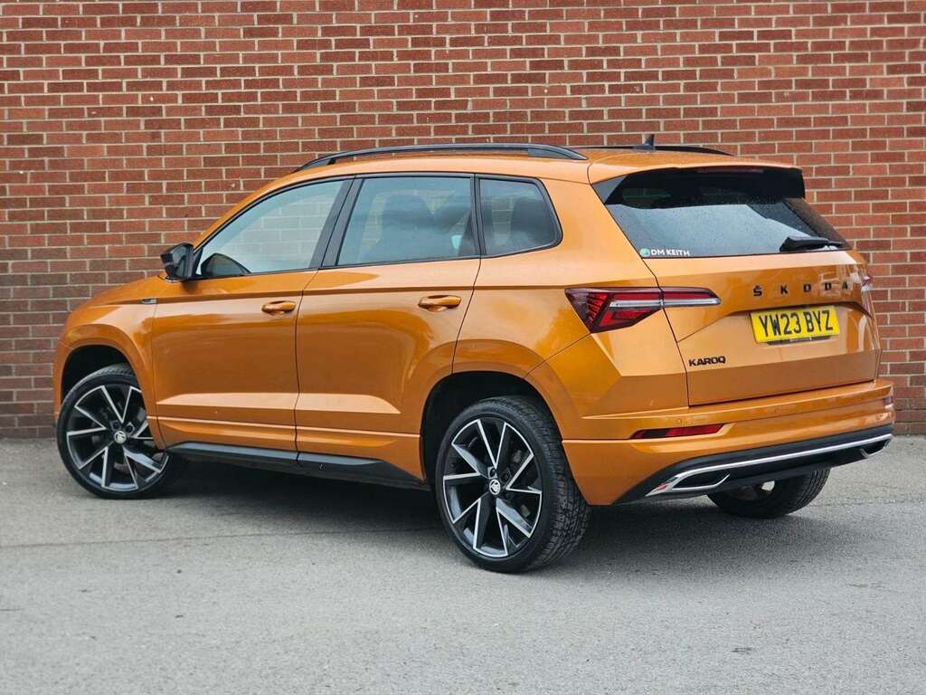 Skoda Karoq 1.5 Tsi Sportline YW23BYZ Orange #4
