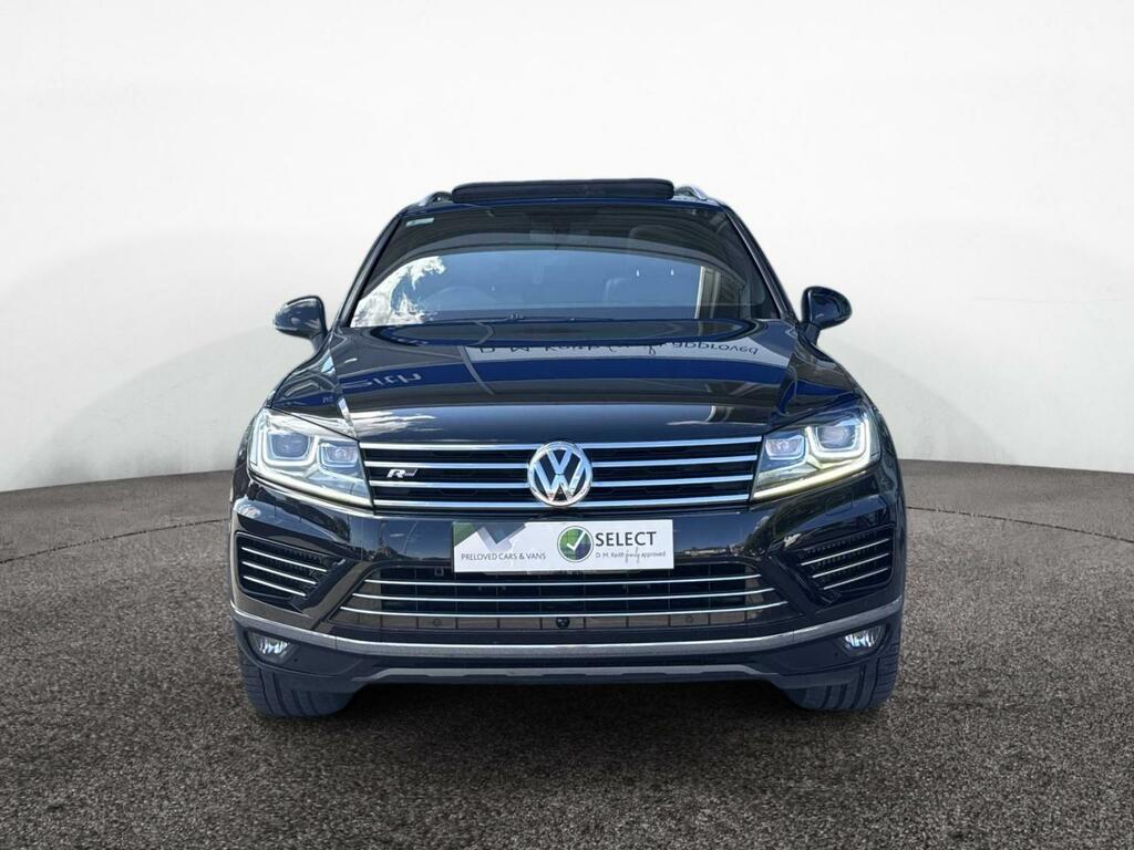 Volkswagen Touareg 3.0 V6 Tdi Bmt 262 R-line Plus Tip YH67XUL Black #2