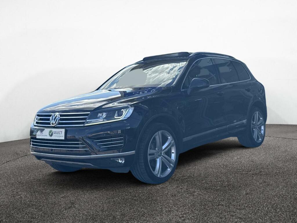 Volkswagen Touareg 3.0 V6 Tdi Bmt 262 R-line Plus Tip YH67XUL Black #3