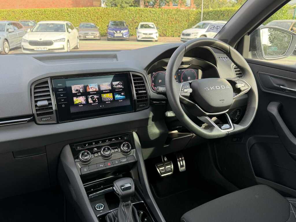 Skoda Karoq 1.5 Tsi Sportline Edition Dsg EO75XJM Silver #2