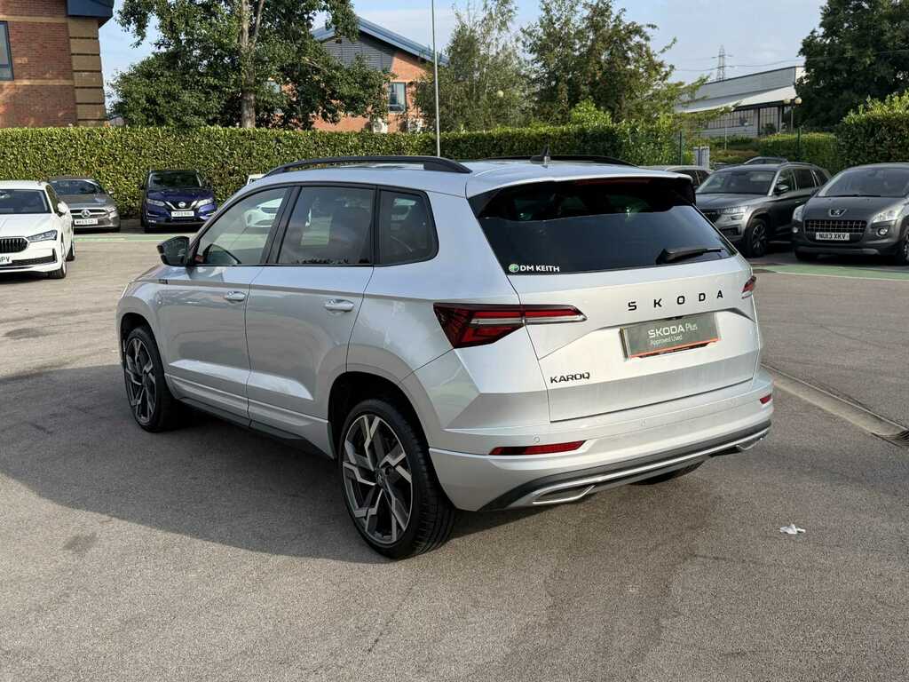 Skoda Karoq 1.5 Tsi Sportline Edition Dsg EO75XJM Silver #3