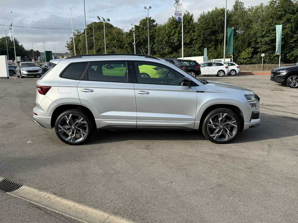 Skoda Karoq 1.5 Tsi Sportline Edition Dsg EO75XJM Silver #4