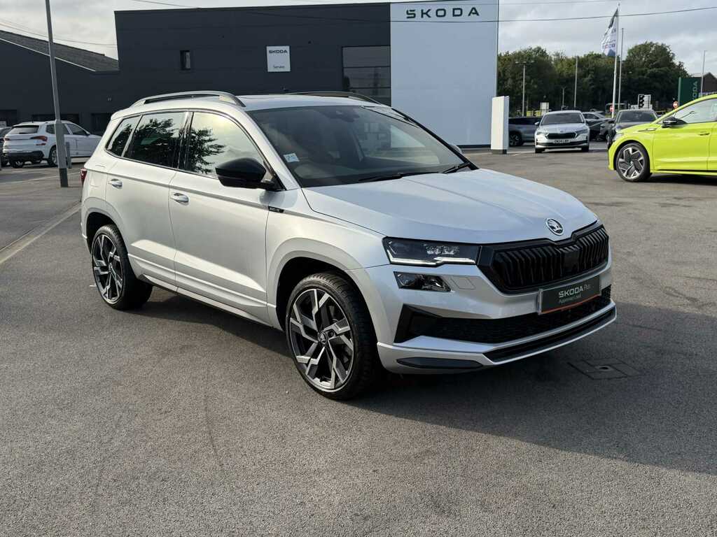Skoda Karoq 1.5 Tsi Sportline Edition Dsg EO75XJM Silver