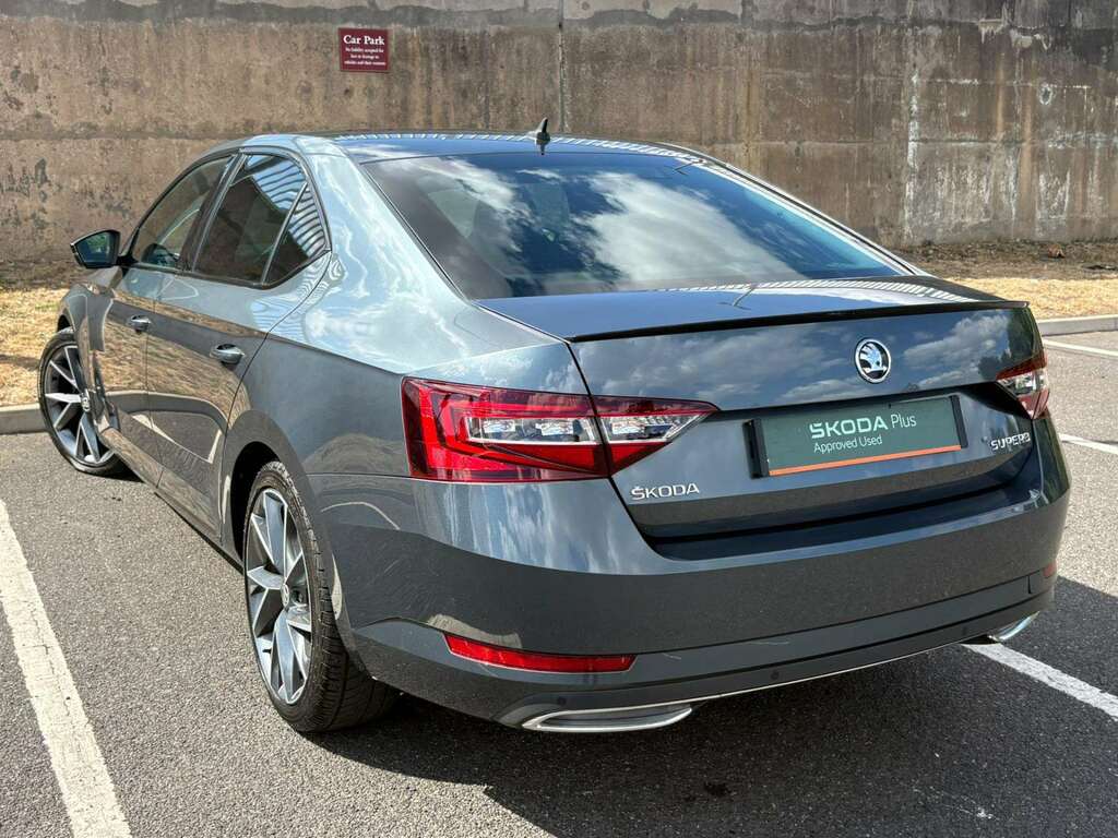 Skoda Superb 2.0 Tdi Cr Sport Line DA67WHB Grey #3
