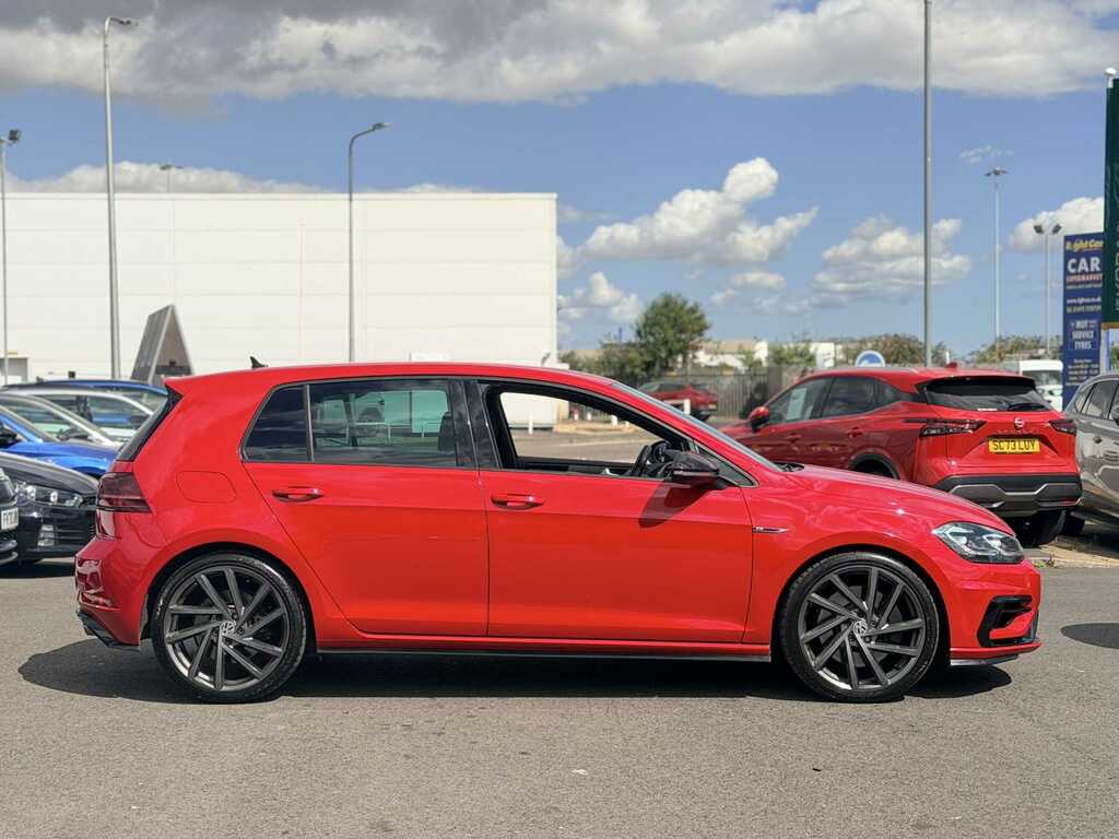 Volkswagen Golf 2.0 Tsi 310 R 4Motion Red #4