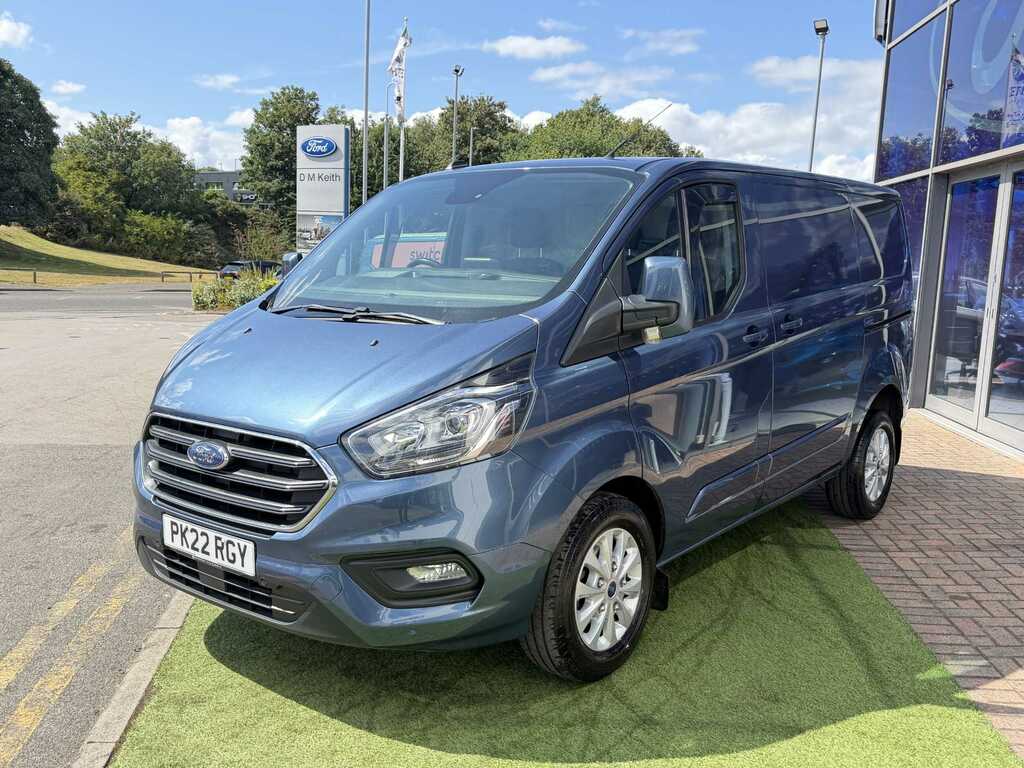 Ford Transit Custom 2.0 Ecoblue 130Ps Low Roof Limited Van PK22RGY Blue #3