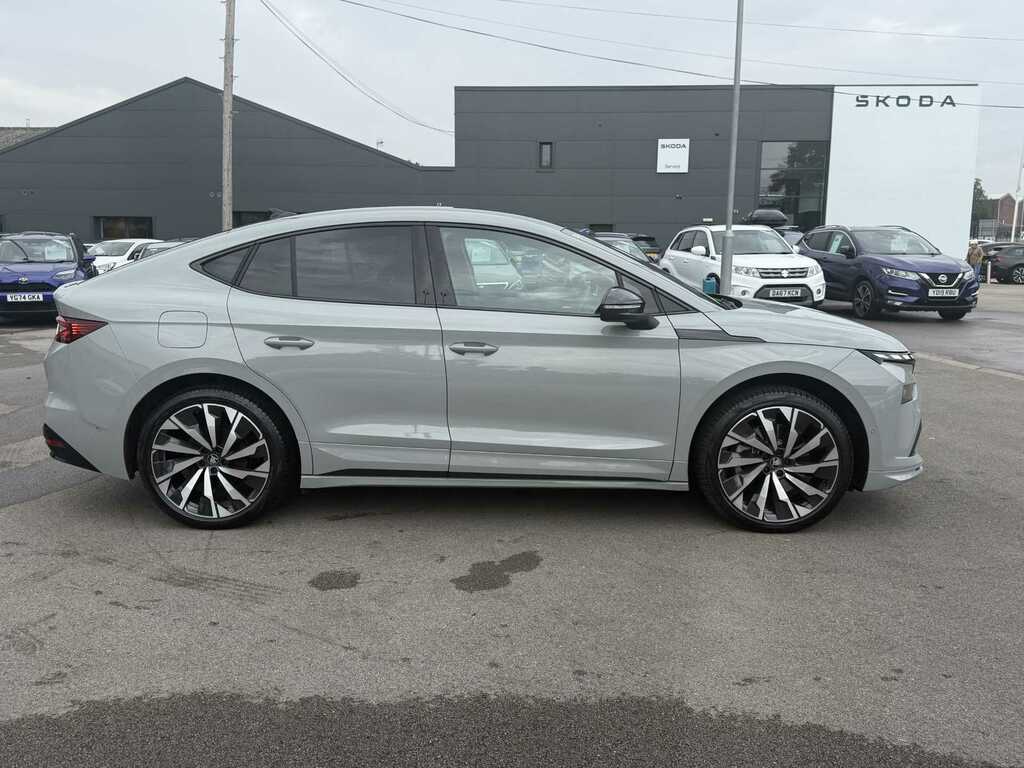 Skoda ENYAQ 210Kw 85 Sportline 82Kwh YE26NYL Grey #4
