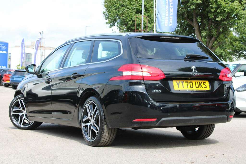 Peugeot 308 SW 1.2 Puretech 110 Allure 6 Speed YT70UKS Black #4