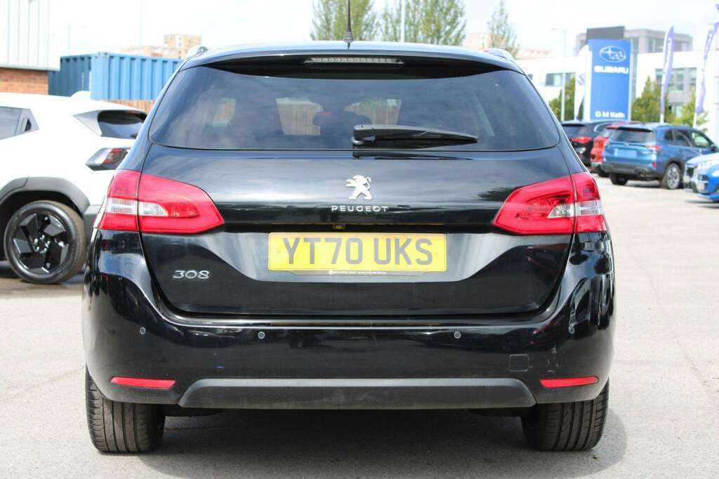 Peugeot 308 SW 1.2 Puretech 110 Allure 6 Speed YT70UKS Black #5