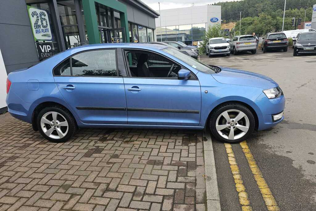 Skoda Rapid 1.2 Tsi Se Connect Blue #4