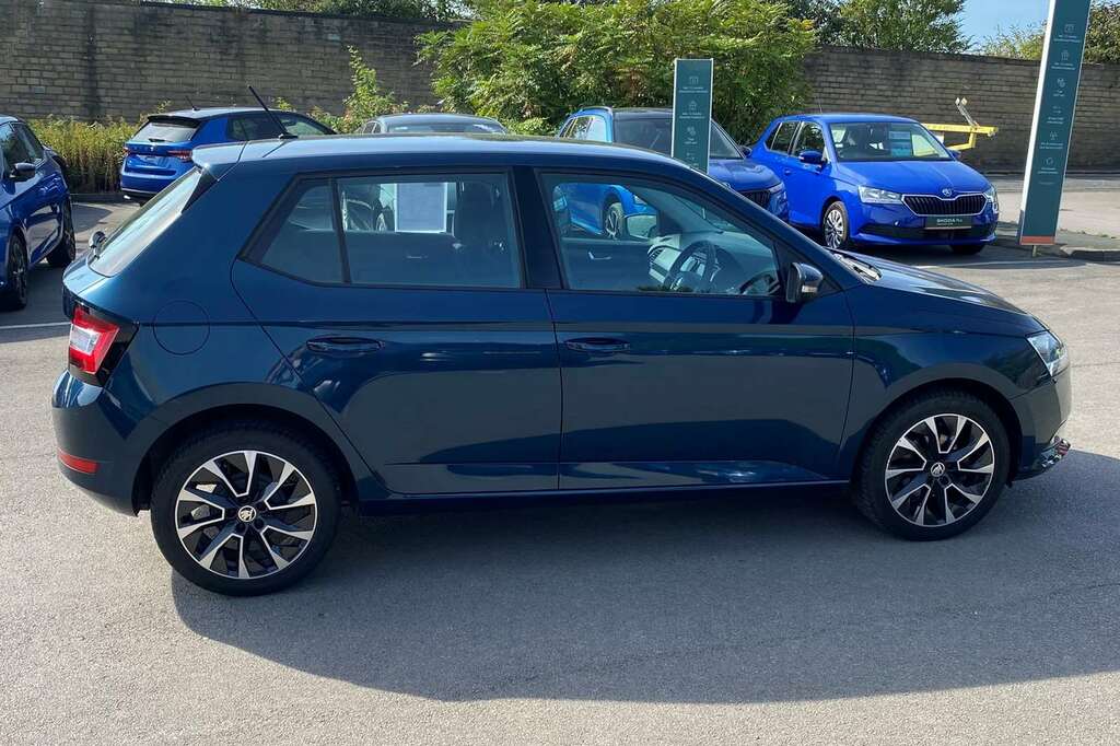 Skoda Fabia 1.0 Mpi Se Drive Blue #4