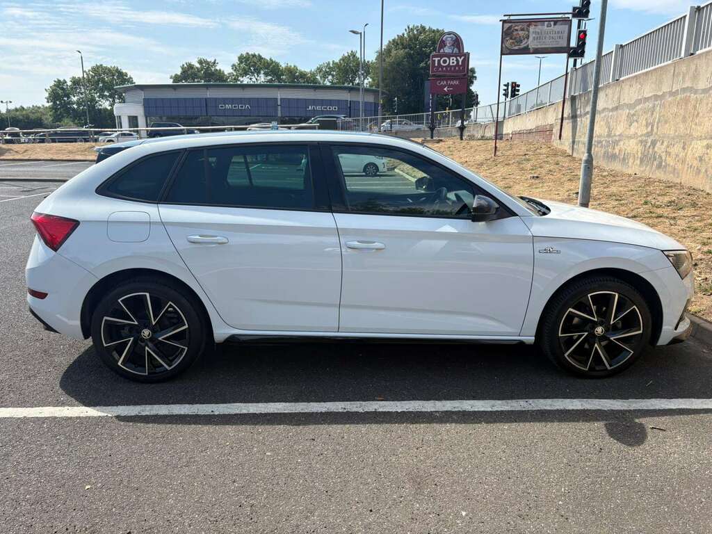 Skoda Scala 1.0 Tsi 110 Monte Carlo YE73HCP White #5