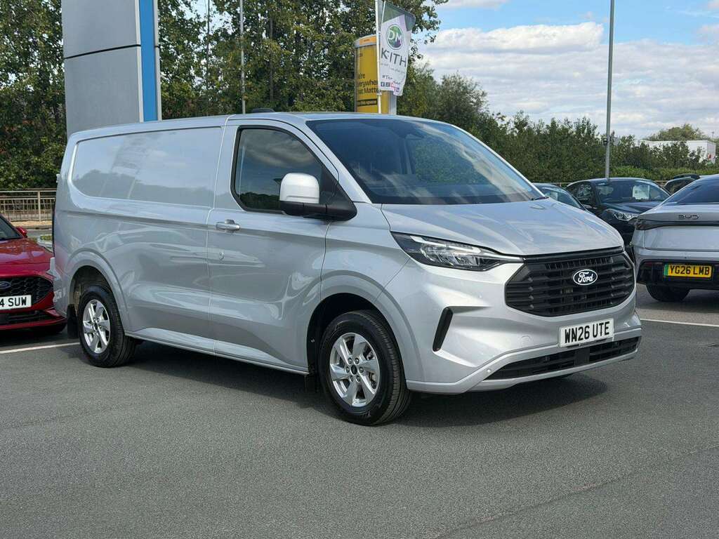 Ford Transit Custom 2.0 Ecoblue 136Ps H1 Van Limited WN26UTE Silver #3