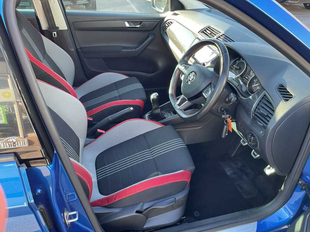 Skoda Fabia 1.0 Tsi Monte Carlo Blue #6