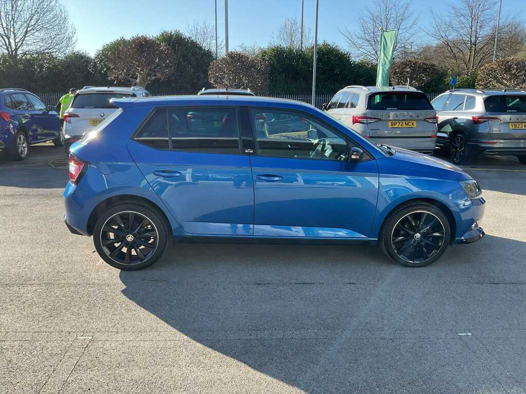 Skoda Fabia 1.0 Tsi Monte Carlo Blue #4