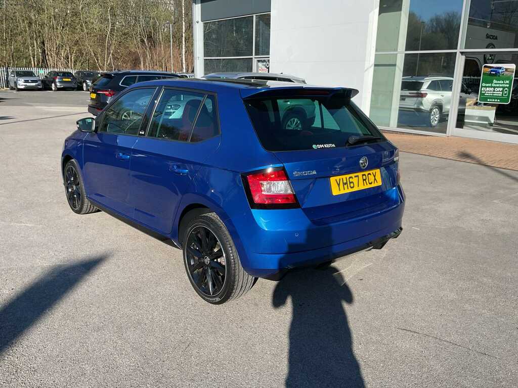 Skoda Fabia 1.0 Tsi Monte Carlo Blue #3