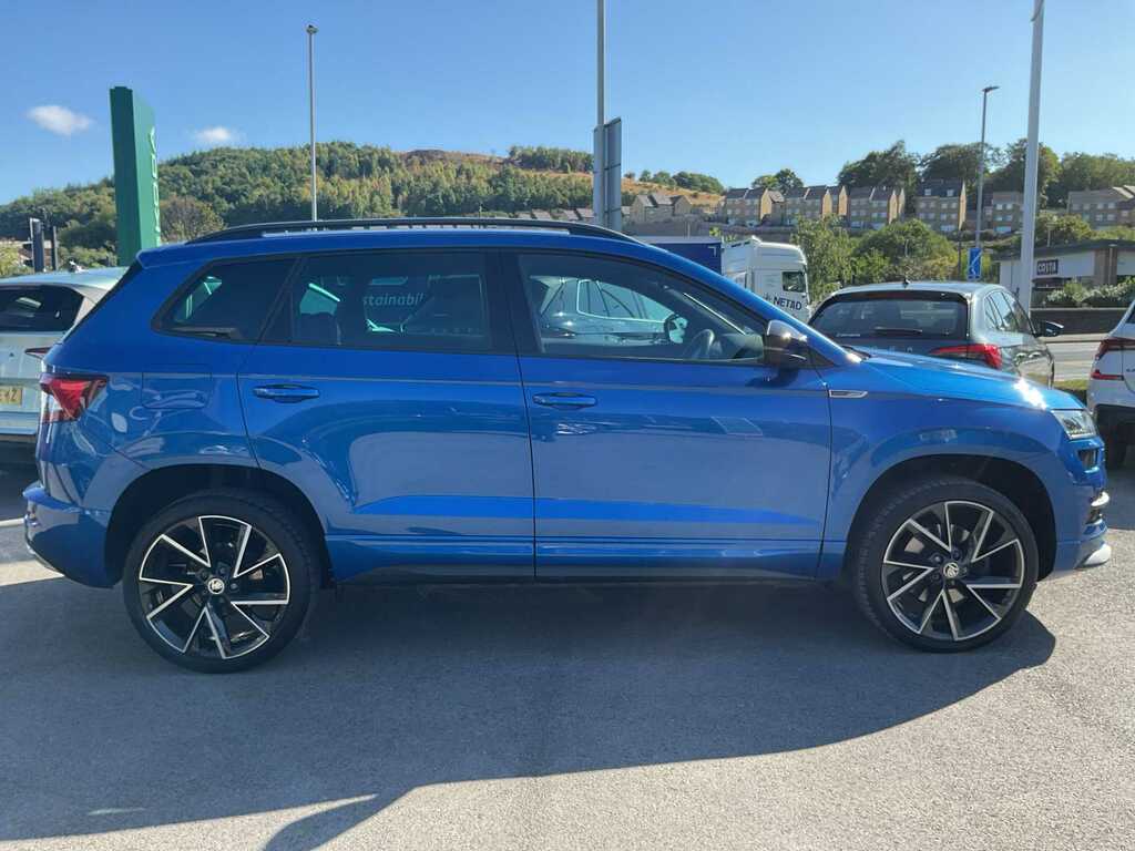Skoda Karoq 1.5 Tsi Sport Line Dsg Blue #4