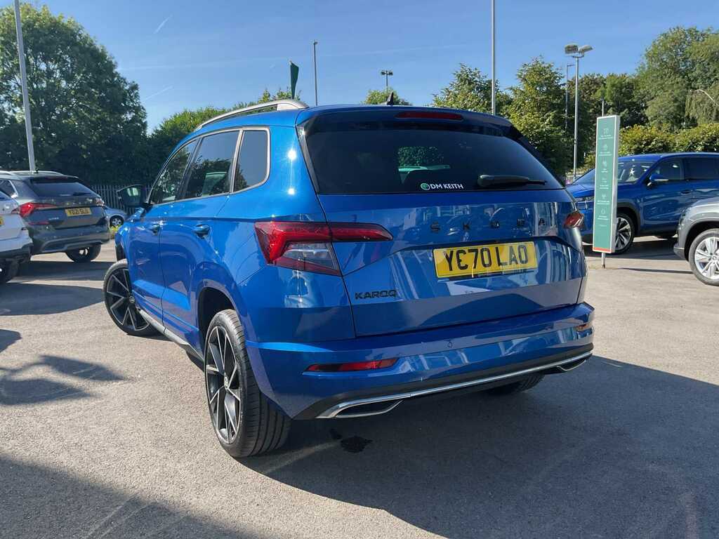 Skoda Karoq 1.5 Tsi Sport Line Dsg Blue #3