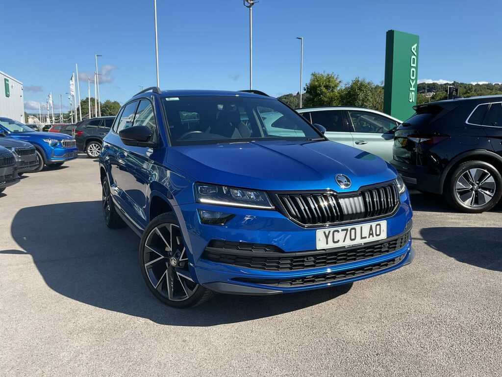 Skoda Karoq 1.5 Tsi Sport Line Dsg Blue