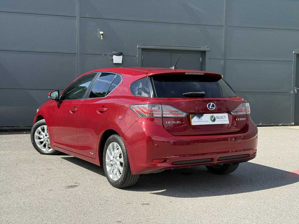 Lexus CT 200H 1.8 Se-i Cvt Red #3