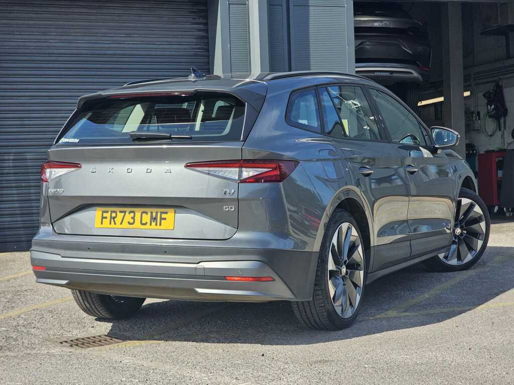 Skoda ENYAQ 132Kw 60 Ecosuite 62Kwh 120Kw FR73CMF Grey #2