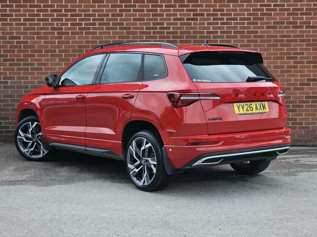 Skoda Karoq 1.5 Tsi Sportline Edition Dsg Red #2