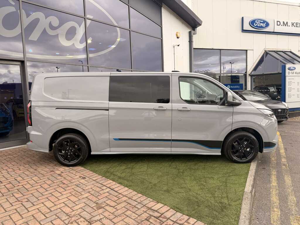 Ford Transit Custom 2.5 Phev 232Ps H1 Double Cab Van Sport FL26EZS Grey #6