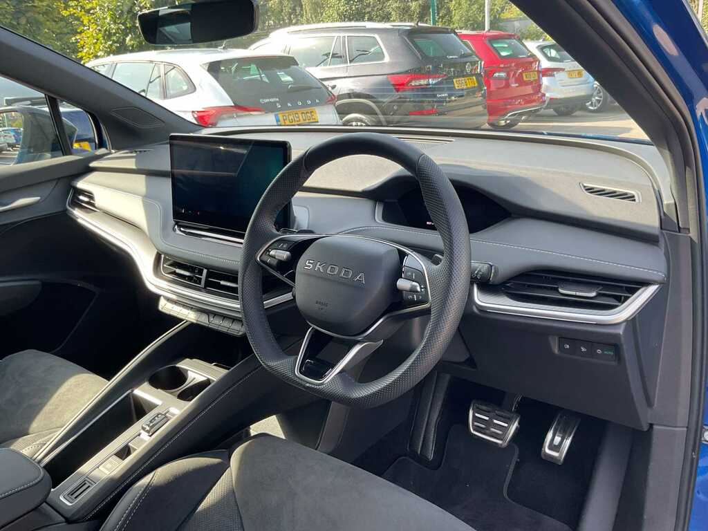 Skoda Elroq 210Kw 85 Sportline 82Kwh Blue #6