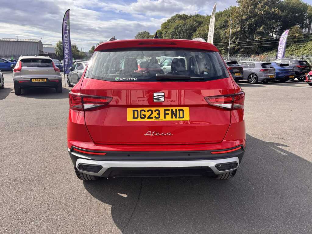 Seat Ateca 1.5 Tsi Evo Se Technology Dsg Red #4